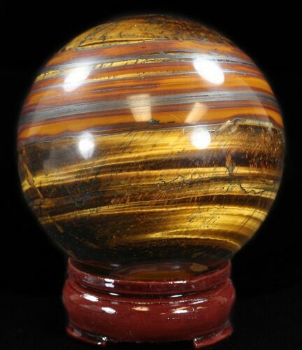 Polished Tiger's Eye Sphere #37607